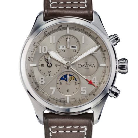 Davosa-Newton-Pilot-Moonphase-Chronograph-Limited-Edition-Watc